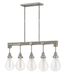 Hinkley Lighting 3266 5 36"W Led Linear Chandelier - Grey. Fixed Price $216.86.