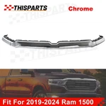 Front Upper Grille Trim Molding Set For 2019-2024 Dodge Ram 1500 Chrome. Fixed Price $89.69.