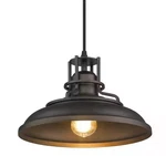JAZAVA1-LIGHT Farmhouse Vintage Oil Rubbed Bronze Finish Barn Pendant. Fixed Price $64.00.