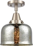 Franklin Restoration One Light Flush Mount Ceiling Fixture Satin Nickel. Fixed Price $213.99.