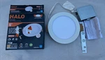 Halo Canless 6" Led Recessed Light Round 5 Color With Junction Box. Fixed Price $17.99.