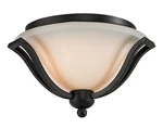 Lagoon 2-LIGHT Flush Mount Ceiling Matte Black. Fixed Price $118.00.