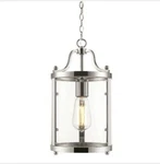 Golden Lighting Payton Mini Pendant, Chrome 1157-M1LCH. Fixed Price $94.50.