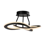 Artcraft Lighting AC7078 Wave 18"W Led Semi-flush Ceiling Fixture Black. Fixed Price $417.10.