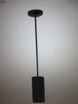 Access Lighting Pilson 1-LIGHT Matte Black Metal Pendant With Shade. Fixed Price $26.95.