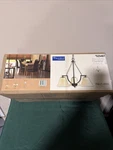 Progress Lighting Bravo 3-LIGHT Antique Bronze Transitional Chandelier Free Ship. Fixed Price $33.15.