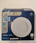 Tcp Led 120W 1400 Lumen 8" Round Halogen Downlight- 16.5W 5000K L120DR56D3550K. Fixed Price $20.00.