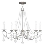 Livex Lighting Pennington Chandelier Brushed Nickel. Fixed Price $341.99.