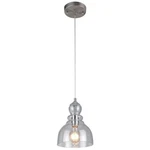 Westinghouse Brushed Nickel Finish With Clear Seeded Glass Indoor Mini Pendant. Fixed Price $42.50.
