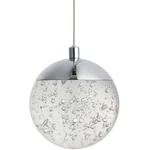 ET2 E24261 Chrome Orb Ii 6"W Led Pendant With Crystal Bubble Glass Shade. Fixed Price $166.40.