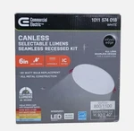 Commercial Electric Premium Series 6IN Led Ultraslim Canless Recessed Light. Fixed Price $12.08.