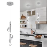 Caneoe Modern Led Pendant Light Fixture, 5500K Cool White Spiral Integrated L.... Fixed Price $56.69.