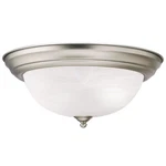 Kichler 8109 Nickel 2-LIGHT 14"W Flush Mount Ceiling Fixture. Fixed Price $36.97.