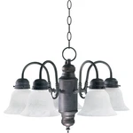 Quorum International Q6429-5 Light 1 Tier Mini Chandelier Toasted Sienna /. Fixed Price $148.00.