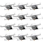 Sunco 12 Pack 4 Inch Can Lights Housing New Construction, Recessed. Fixed Price $186.86.