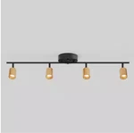 Vidalite Shura 4-LIGHT Black And Brass Integrated Led Track. Fixed Price $130.00.