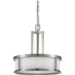 Nuvo Lighting Odeon 4 Pendant W/ Satin White Glass 60-2857. Fixed Price $521.99.