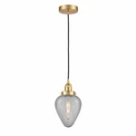 Innovations Geneseo 1LT 6" Cord Mini Pendant, Gold/clear 616-1PH-SG-G165. Fixed Price $143.00.