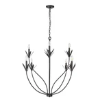 Millennium Lighting Primrose 40.2 In. Chandelier 8-LIGHT Matte Black 12708-MB. Fixed Price $48.77.