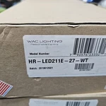 New Wac Lighting- HR-LED211E-W-WT Round Open Reflector, Downlight, 2700K. Fixed Price $29.24.