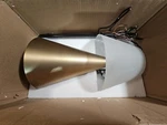 Capital Lighting 351911AB Avant Pendant Ceiling Metal & Frosted Glass Cone. Fixed Price $101.19.