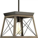 Pendant Progress Lighting Briarwood 10 Inch Mini Bronze. Fixed Price $60.00.