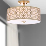 Safavieh Vera Flush Mount Gold. Fixed Price $137.93.
