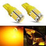 Winetis 2X T10 Wedge 194 168 2825 Yellow Amber 10- Led Side Marker Lights Bulbs. Fixed Price $13.94.