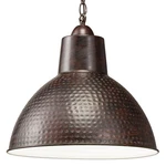 Kichler Missoula 1 -light Bronze Transitional Metal Bell Medium Hanging Pendant. Fixed Price $71.92.