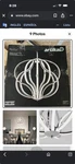 Artika Pdt-md-hd Pendant Light Chandelier Silver. Fixed Price $79.00.