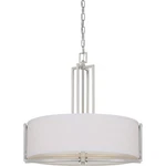 Nuvo Lighting 60/4756 Gemini Chandelier Brushed Nickel. Fixed Price $546.99.