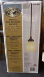 Hampton Bay Bristol Mini 1 Light Pendant Nutmeg Bronze Tea-stained Shade. Fixed Price $24.00.