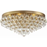 Crystorama 138-VG Calypso 6 Light 20 Inch Vibrant Gold Flush Ceiling. Fixed Price $900.00.