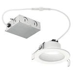 Kichler Direct To Ceiling Recessed 4" Downlight 2700K, Rd, Wh/f - DLRC04R2790WHT. Fixed Price $26.99.