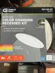 Commercial Electric Led Color Changing Recessed Trim 5 In./ 6 Dimmable 4PK. Fixed Price $18.00.