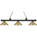 Z-lite 200-3MB-MSG Riviera Billiard Light Matte Black. Fixed Price $282.20.