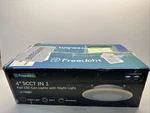 Freelicht Inch Led Can Lights 5CCT 24 Pack Recessed Flat Trim Dimmable 700LM. Fixed Price $56.99.