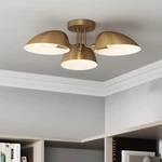 Nathan James Argo 11183 Semi Mount Flush Ceiling Light. Fixed Price $129.99.