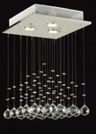 New Jac D'lights Rain Drop Crystal Ball Chandelier. Fixed Price $75.00.