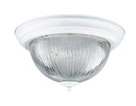 New Luminance Sunset Lighting F7502-30 Two Flush Mount Clear Prismatic. Fixed Price $44.95.