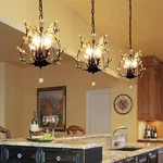 Mini Crystal Ceiling Light Chandelier E12 Pendant Hanging Lamp Fixture Kitchen. Fixed Price $27.38.